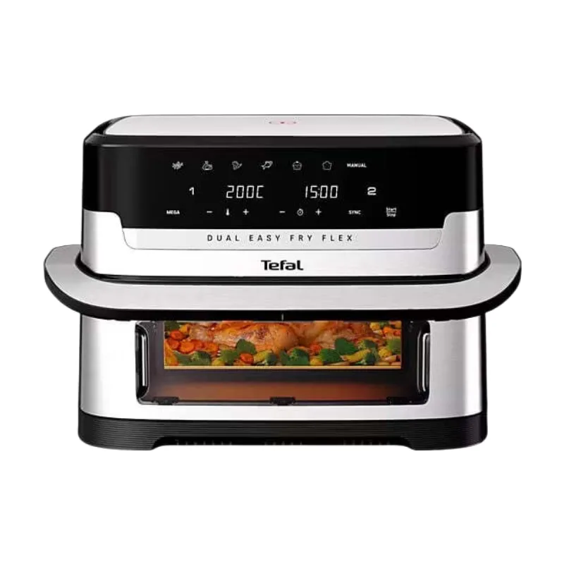 EY922D Easy Fry Airfryer - 6,2 liter inhoud - 1700 W vermogen - XXL gezinsformaat - 9 kookprogramma's - digitaal display de Tefal – photo produit