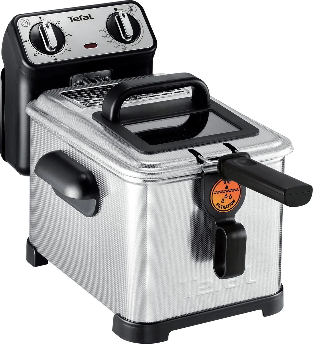 Filtra Pro FR517170 - Frituurpan - 4L van Tefal in Zwart – productfoto