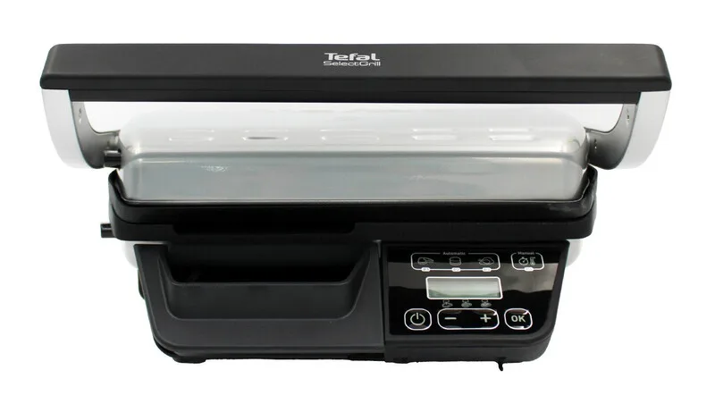 GC740B30 SelectGrill Kontaktgrill 2000 W Silber/Schwarz van Tefal – productfoto