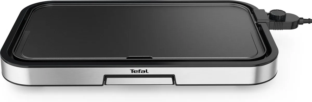 Giant Plancha CB631D - Grillplaat - XXL Bakoppervlak - 2400W - Anti-aanbaklaag fra Tefal i Rvs – produktbillede