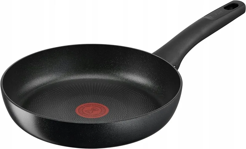 Hard Titanium Koekenpan 24 cm - Titanium Coating, Geschikt voor Inductie fra Tefal i Sort – produktbillede