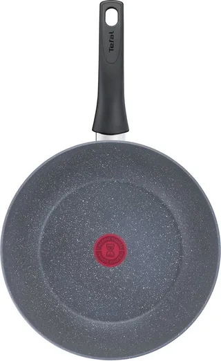 Healthy Chef - Wokpan - Ø28 cm - Geschikt voor Inductie - Anti-aanbaklaag - Gezond Koken by Tefal in Grey – product photo 2 of 5