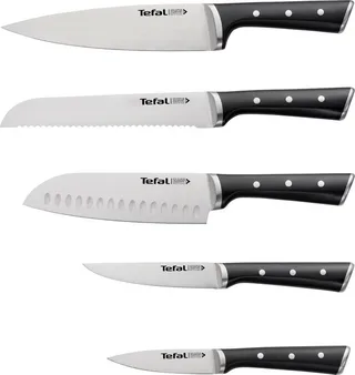 Ice Force K232S574 - Messenset - 5-delig - Inclusief Messenblok - Roestvrij Staal - Vaatwasserbestendig by Tefal in Black – product photo 5 of 5