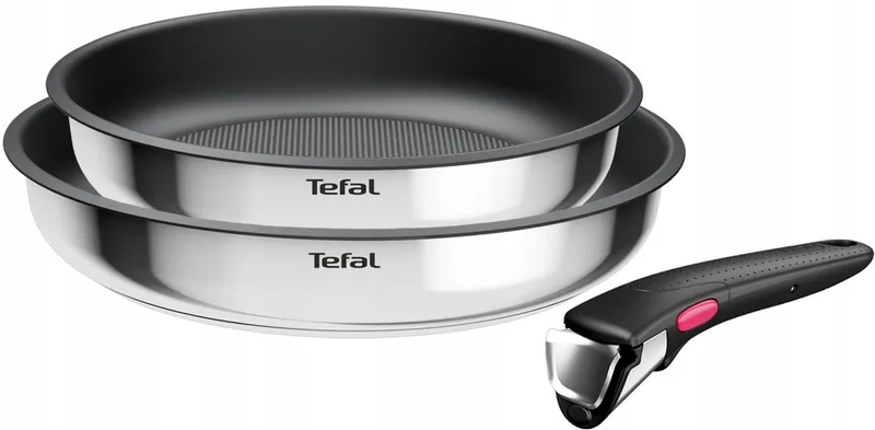 Ingenio Cook Eat Pannenset 3 Delig - Inductie Geschikt de Tefal en Argent – photo produit