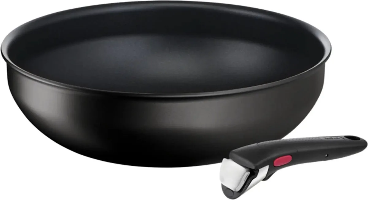 Wok L3979302 2 Unités de Tefal en Noir, Rouge – photo produit