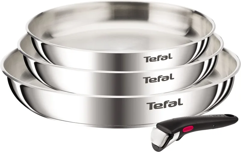 Ingenio Emotion L8968445 - 4-delige pannenset by Tefal in Rvs – product photo