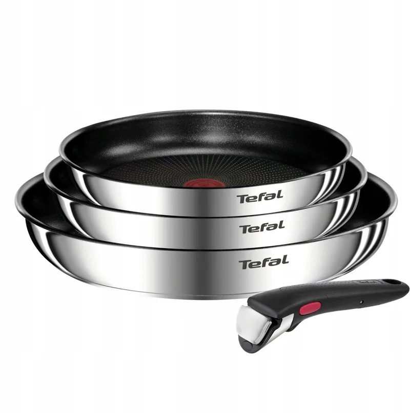Ingenio Emotion Pannenset 4-delig - Inductie Geschikt by Tefal in Silver – product photo