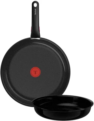Ingenio Excellence Ceram - Pannenset - 3-delig - Fusion Core - Inclusief Handgreep - Keramisch - PFAS vrij de Tefal en Noir – photo produit 1 sur 3