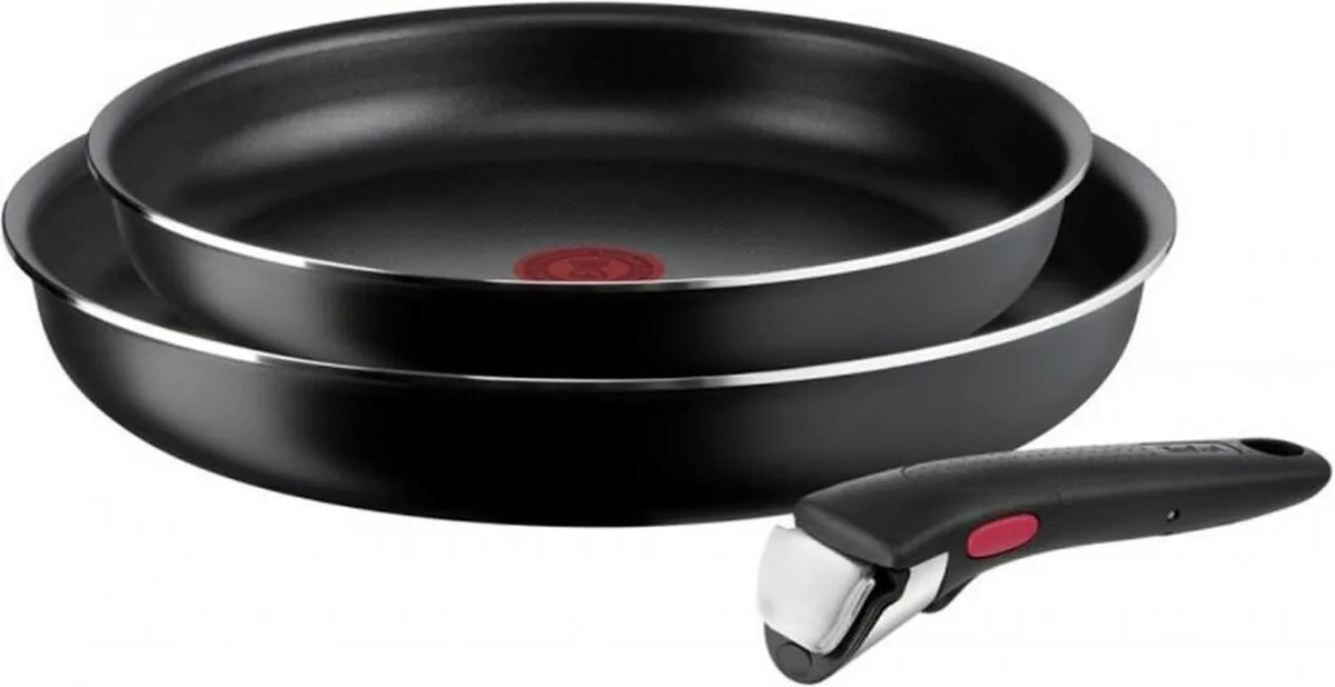Ingenio L1539143 pannenset 3 stuk(s) van Tefal in Zwart – productfoto