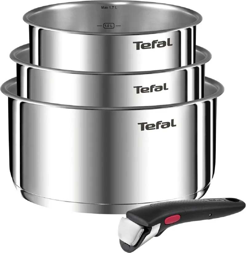 Ingenio pannenset 4 stuk(s) by Tefal in Silver – product photo