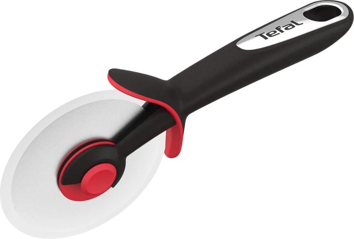 Ingenio - Pizzasnijder - Ergonomisch - RVS - Duurzaam - Veilig Handvat fra Tefal i Sort – produktbillede