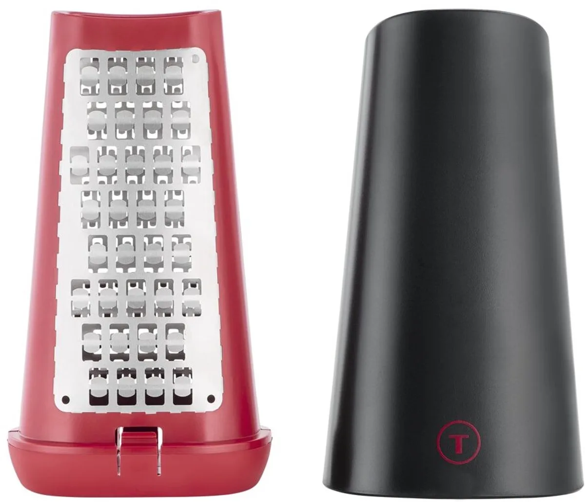 Ingenio Plus - Staande Rasp - Ergonomisch - Robuust - Multifunctioneel de Tefal en Noir, Rvs, Rouge – photo produit
