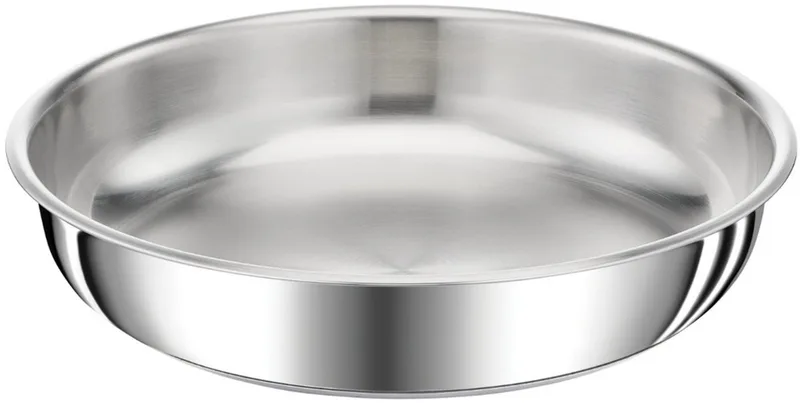 Ingenio Preference - Koekenpan - Ø28 cm - Zonder coating von Tefal in Rvs – Produktfoto