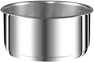 Ingenio Preference - Pannenset - 3-delig - Inductie - Stapelbaar - Afneembare Handgreep - Ruimtebesparend by Tefal in Roestvrijstaal – product photo 2 of 4