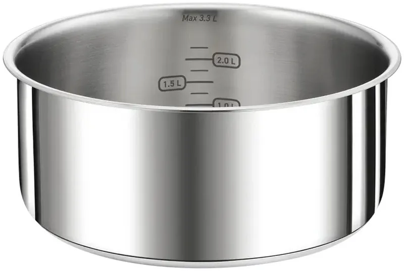 Ingenio Preference - Steelpan - Ø20 cm van Tefal in Rvs – productfoto