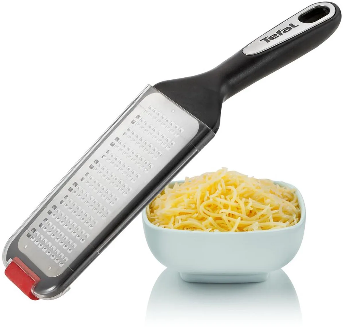 Ingenio - Rasp - Compact - Roestvrijstaal - Duurzaam von Tefal in Schwarz – Produktfoto
