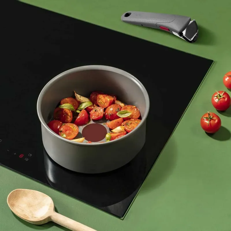 Ingenio Renew Kookpannenset 4-delig - Keramisch von Tefal in Grau – Produktfoto 5 von 6