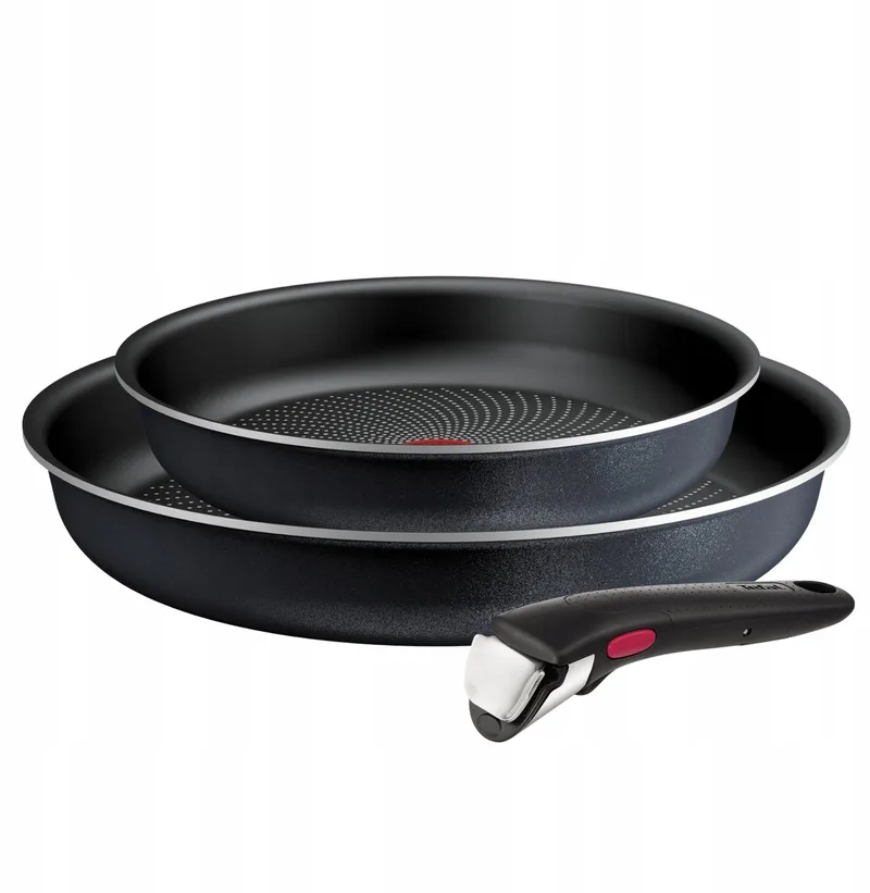 Ingenio So'Light Pannenset 22/28cm, 3-delig, Inductie by Tefal in Grey – product photo