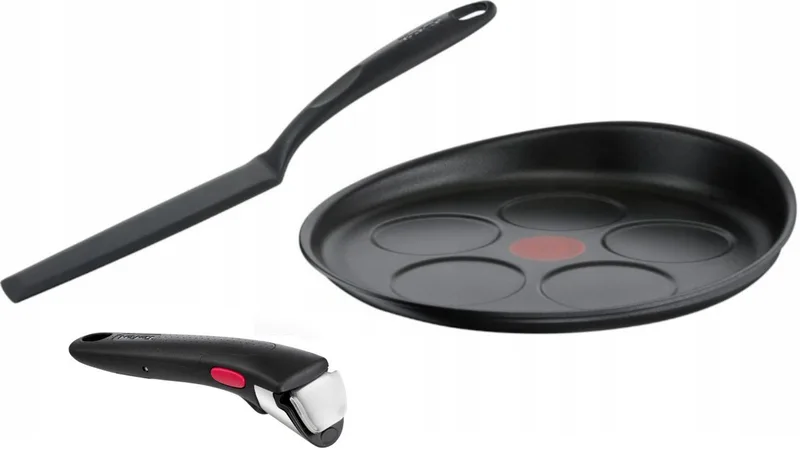 Ingenio Unlimited Koekenpan 27cm met Anti-aanbaklaag & Handvat von Tefal in Schwarz – Produktfoto