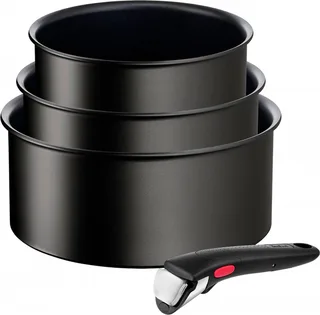 Ingenio Unlimited L7639343 pannenset 4 stuk(s) by Tefal in Black – product photo 1 of 6