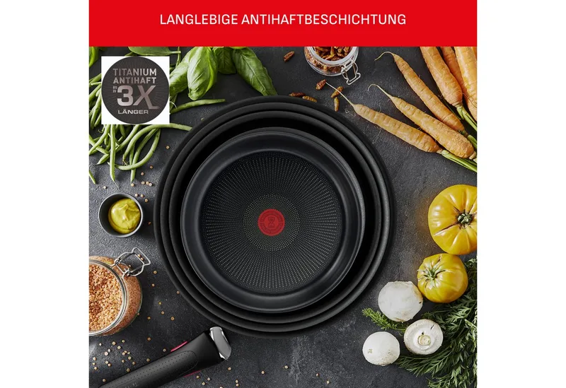 Ingenio Unlimited Pannenset - 10-delig by Tefal in Black – product photo 3 of 3