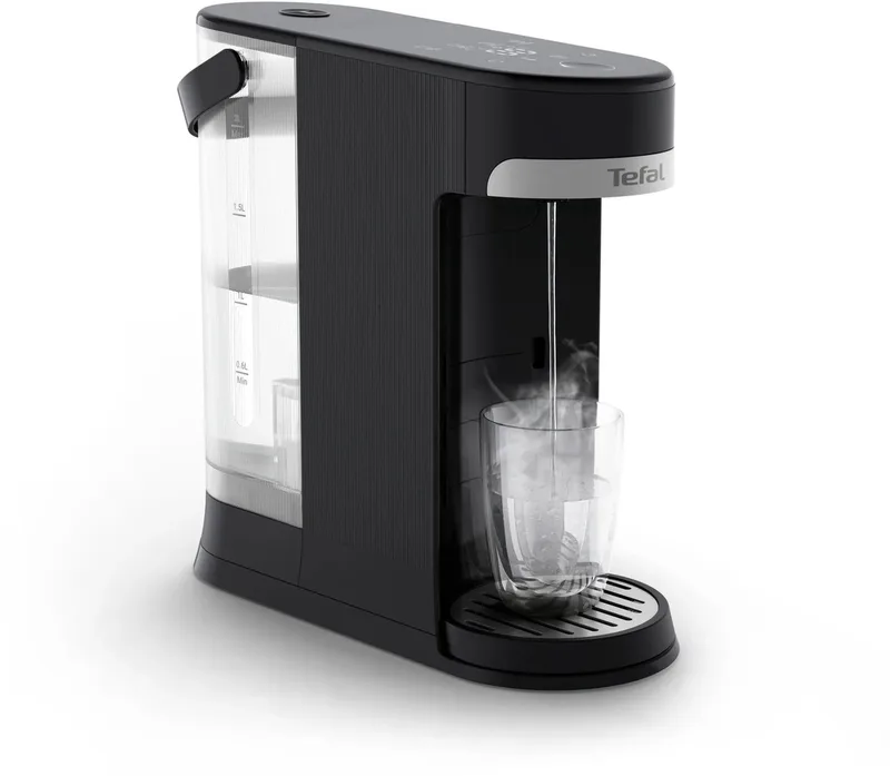 Instant Hot Water BR3508 - Heetwaterdispenser - Instant Waterkoker - 2L - Instelbare Temperatuur en hoeveeheid - Compact Design de Tefal en Noir – photo produit