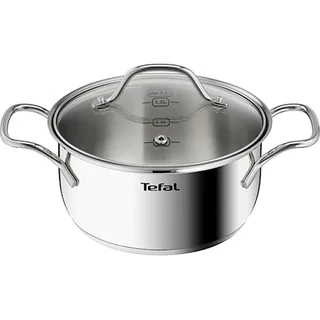 Intuition Pannenset 5-Pannen kookset - Steelpan Ø 16 cm, kookpan 18/20/24 cm, soeppan 22 cm by Tefal in Silver – product photo 2 of 5