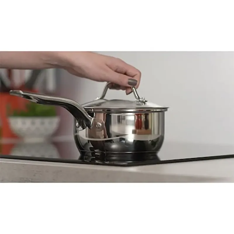 Intuition Pannenset 5-Pannen kookset - Steelpan Ø 16 cm, kookpan 18/20/24 cm, soeppan 22 cm by Tefal in Silver – product photo 4 of 5