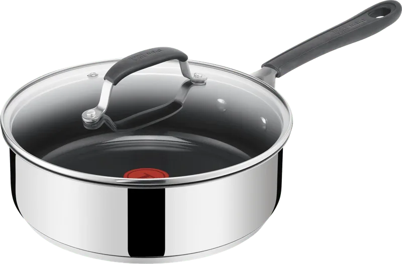 Jamie Oliver by Tefal Easy Cook Ceramic hapjespan met glazen deksel 24 cm by Tefal – product photo