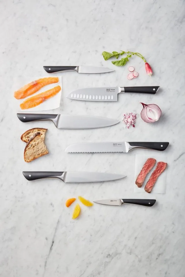 Jamie Oliver Koksmes 20 cm - Mes - RVS - Duurzaam en Vlijmscherp Keukenmes de Tefal en Argent – photo produit 3 sur 5