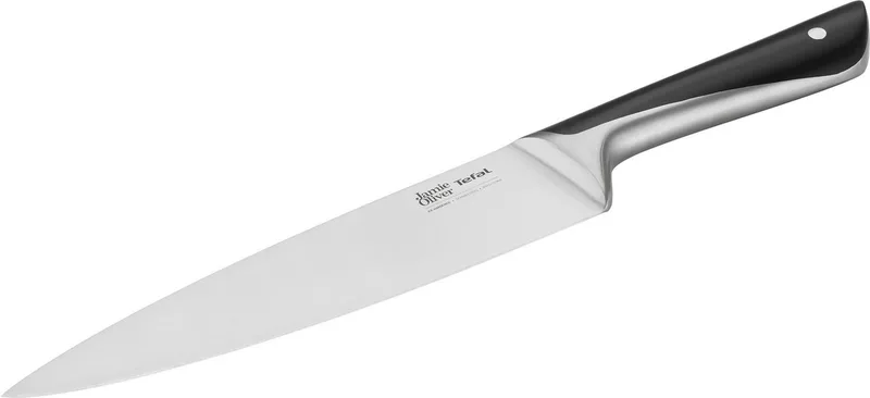 Jamie Oliver Koksmes 20 cm - Mes - RVS - Duurzaam en Vlijmscherp Keukenmes de Tefal en Argent – photo produit 2 sur 5