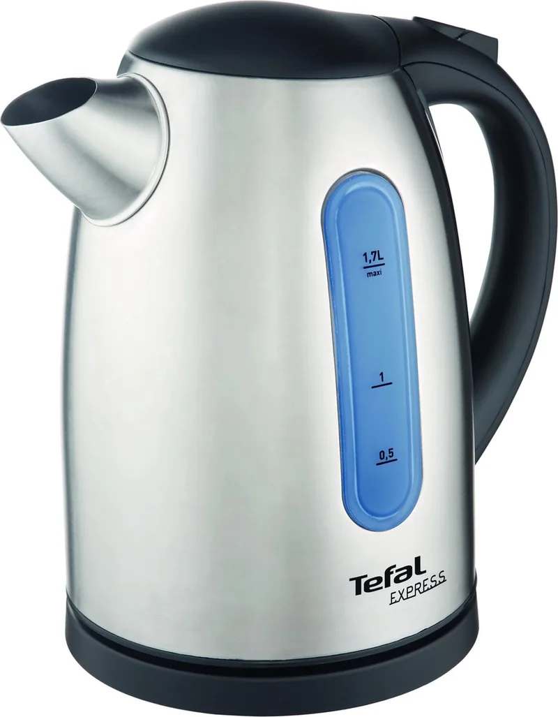 KI170D - Waterkoker Express - 1.7L - RVS by Tefal in Black – product photo