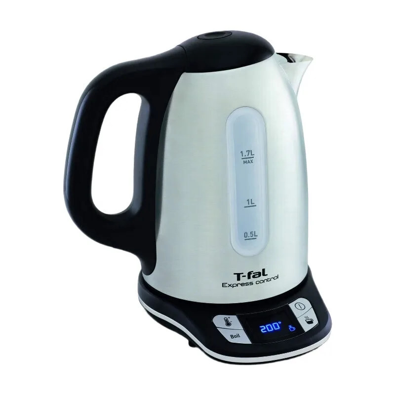 KI240D10 / KI240D waterkoker, RVS, 1,7 liter, metaalkleurig van Tefal – productfoto