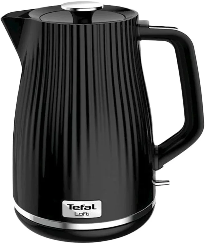 KO2508 Loft Waterkoker - 1.7 Liter - 2400W von Tefal in Schwarz – Produktfoto