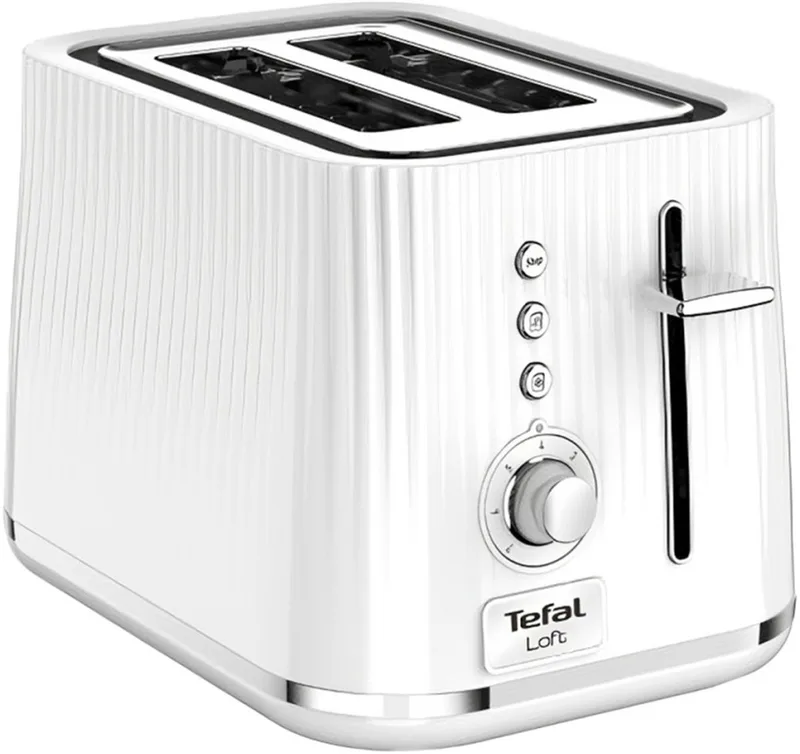 Loft 2-Slot TT761838 Broodrooster, 1700 W by Tefal in White – product photo
