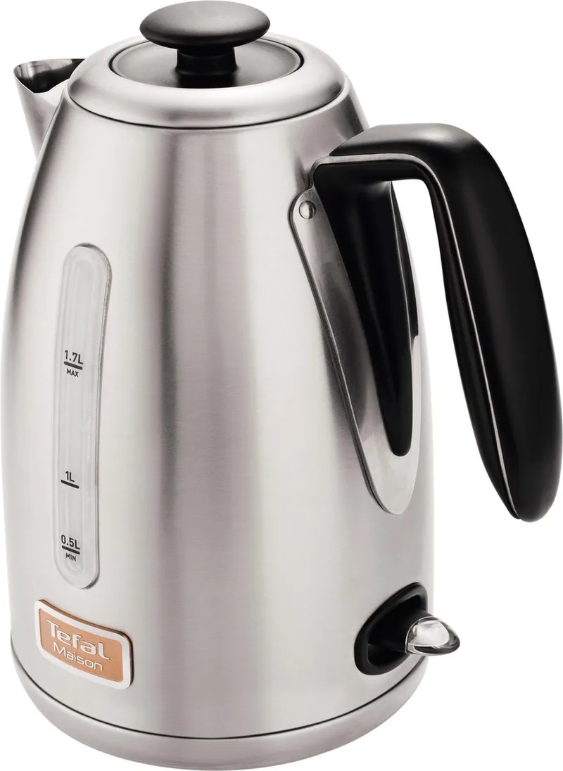 Maison Inox KI260810 waterkoker 1,7 l 3000 W Roestvrijstaal de Tefal en Noir – photo produit