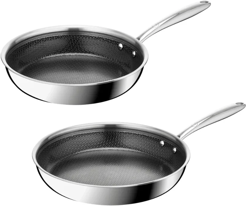 Master Ceramic Keramische Koekenpannenset 24/28 cm - Geschikt voor inductie - Krasbestendig von Tefal in Roestvrijstaal – Produktfoto