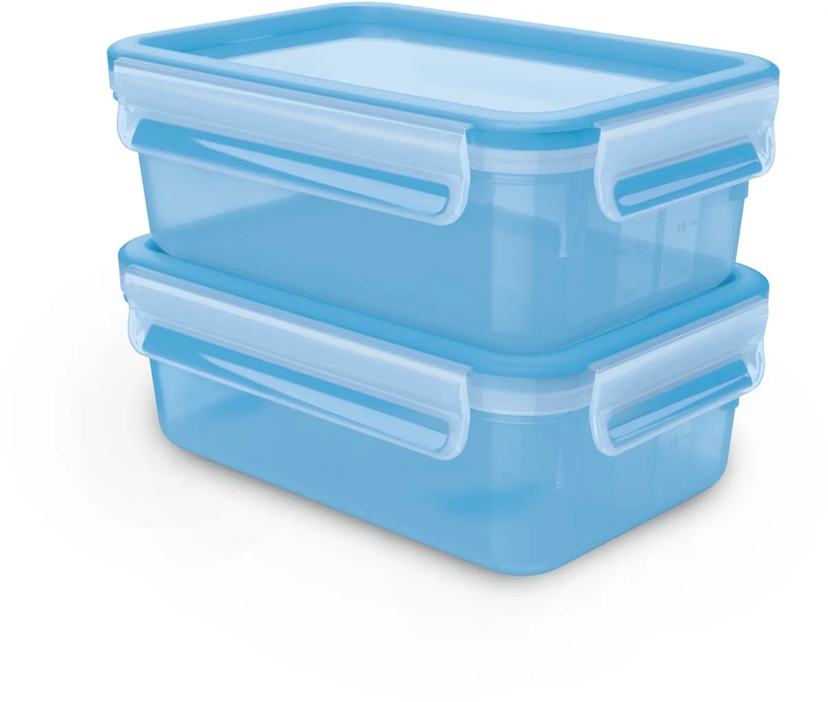 Masterseal Essential vershoudbakjes set 2-delig, 2x1L fra Tefal i Blå – produktbillede