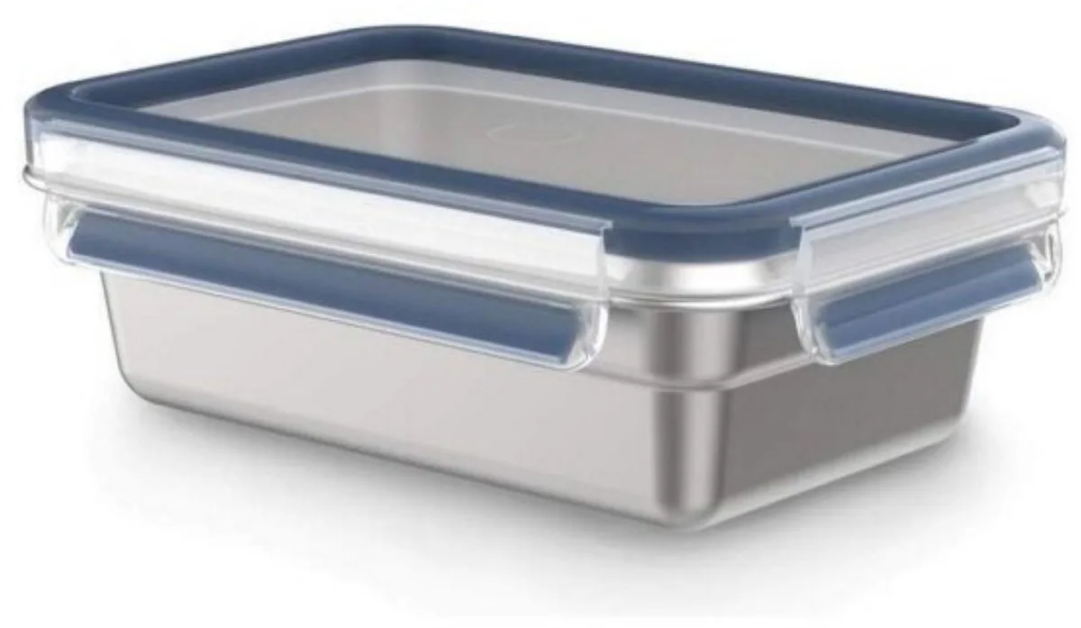 MasterSeal RVS - Vershouddoos - 0,8L - Rechthoekig - Luchtdicht van Tefal in Meerkleurig – productfoto