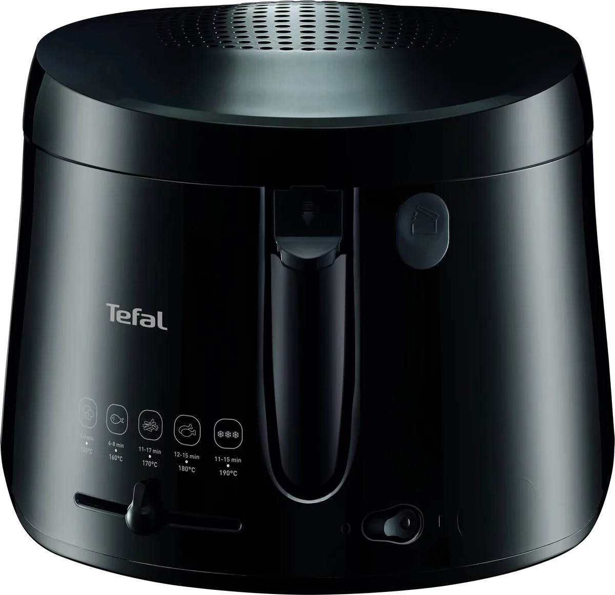 Maxi Fry Friteuse - 2,1 liter - Vrijstaande Frituurpan - 1900W - Cool Touch Technologie van Tefal in Zwart – productfoto