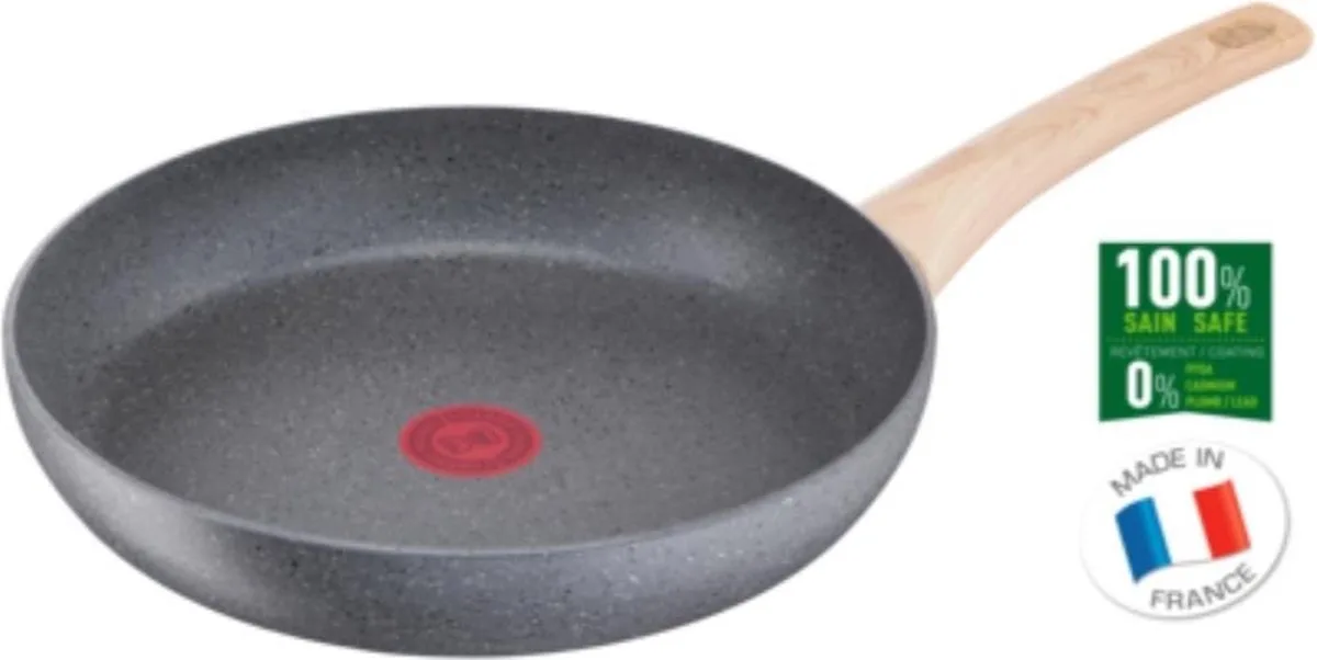 Natural Force - Ø 24 cm Braadpan de Tefal en Gris, Beige – photo produit