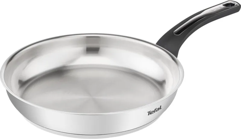 NEW EMOTION BRAADPAN 28CM by Tefal in Inox, Black – product photo