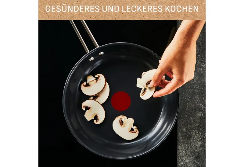 Nordica Ceramic - Koekenpan - Ø24 cm - Keramisch - PFAS-vrij - Geschikt voor Inductie by Tefal in Silver – product photo 5 of 5