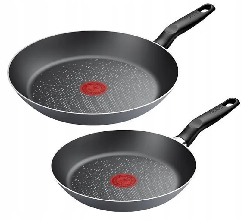 Only Cook Pannenset 24/28 cm - Anti-aanbak fra Tefal i Grå – produktbillede