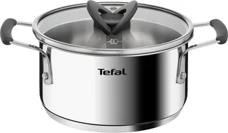 Opti'Space Pannenset 3-delig (steelpan 16 cm, kookpan 20/24 cm) G7376S44 von Tefal in Roestvrijstaal – Produktfoto 5 von 5