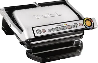 Optigrill+ GC712D - Contactgrill - Temperatuurcontrole - 6 automatische programma's by Tefal in Titanium, Silver – product photo 3 of 3