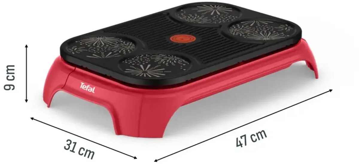 pannenkoekenmaker de Tefal en Noir – photo produit