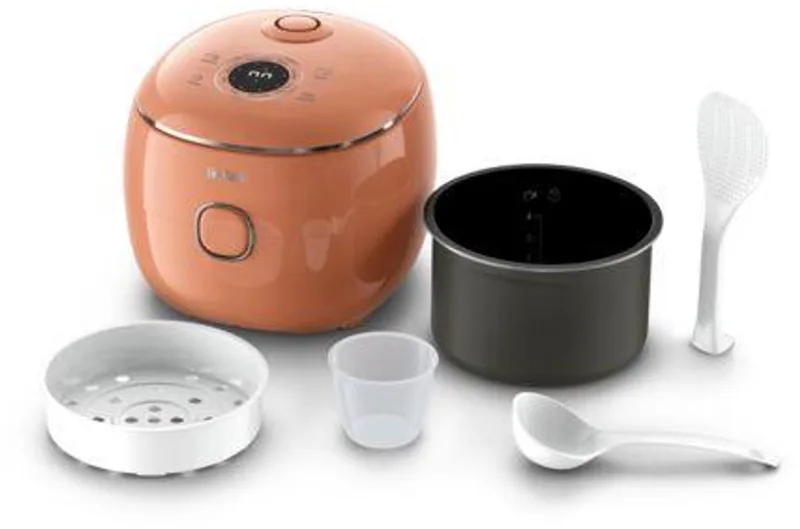 Pop RK535T - Rijstkoker - Compact - 2L - 8 programma’s - 24 uur uitgestelde start by Tefal in Terracotta – product photo