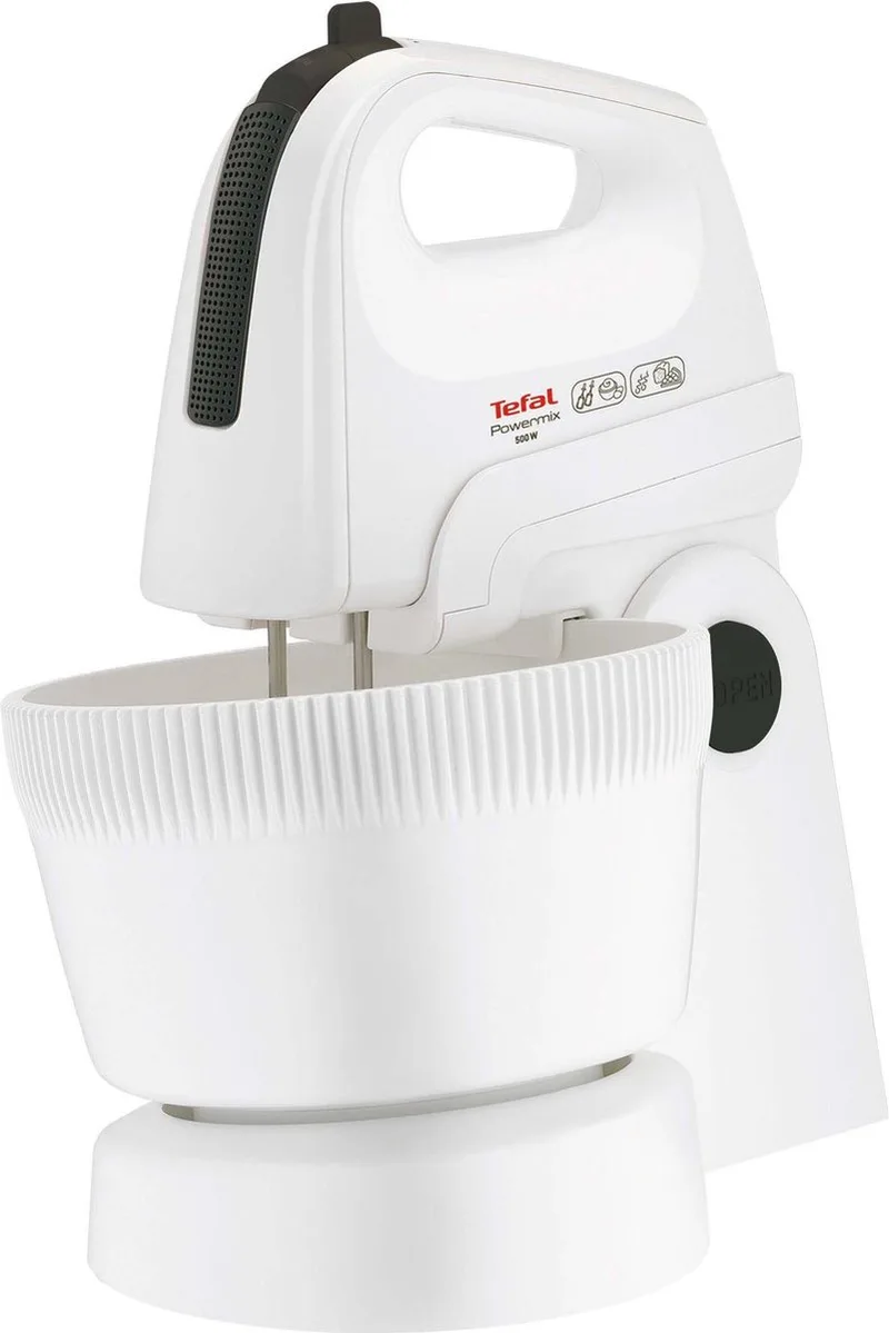 Powermix Bowl HT6151 Mixer by Tefal in White – product photo