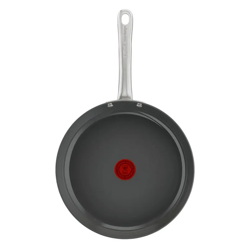Renew+ Koekenpan - Ø28 cm - Keramisch - PFAS-vrij - Geschikt voor Inductie von Tefal in Grau – Produktfoto 4 von 6